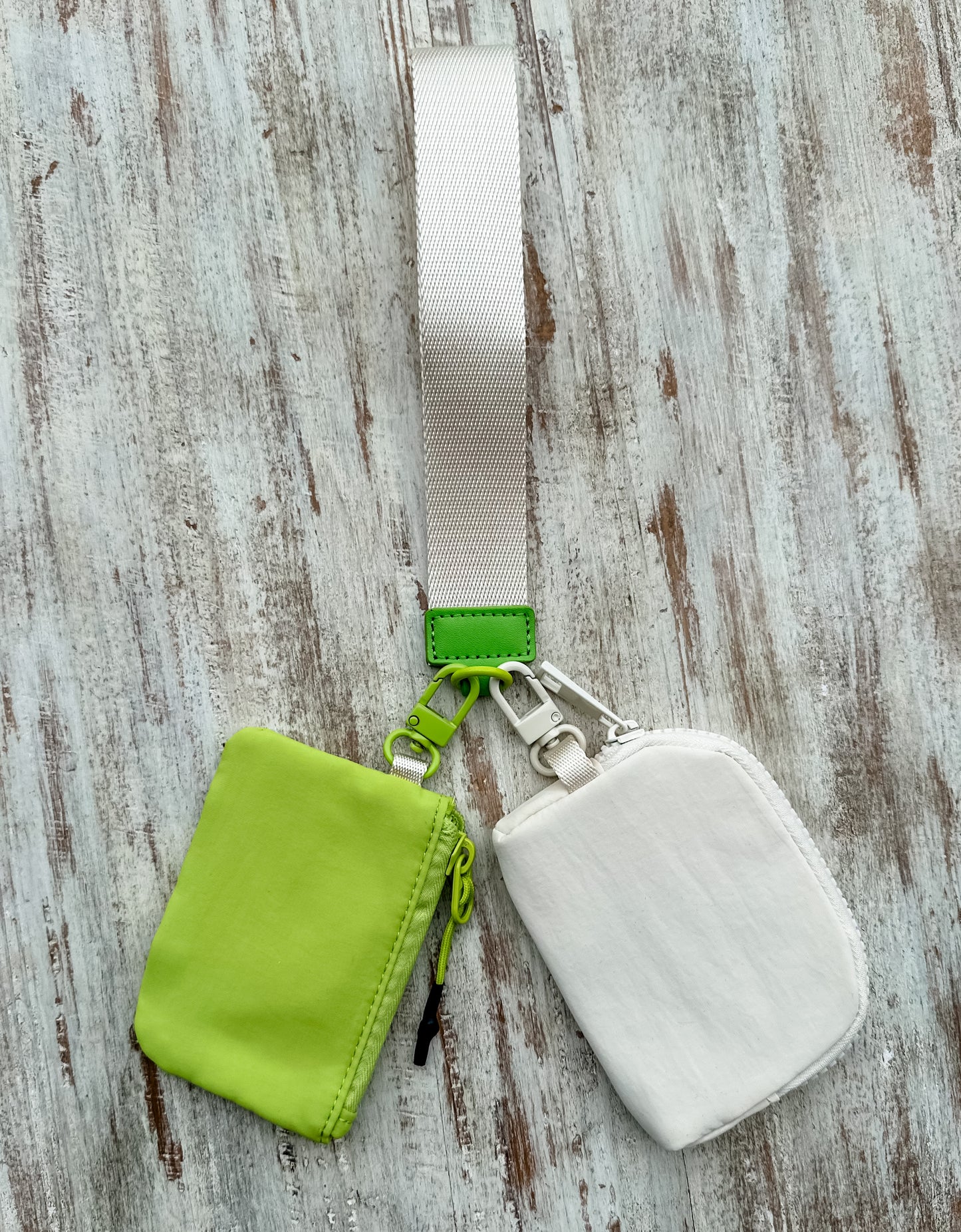 Dual Color Wristlet