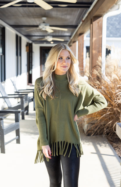 Flow Sweater | Green