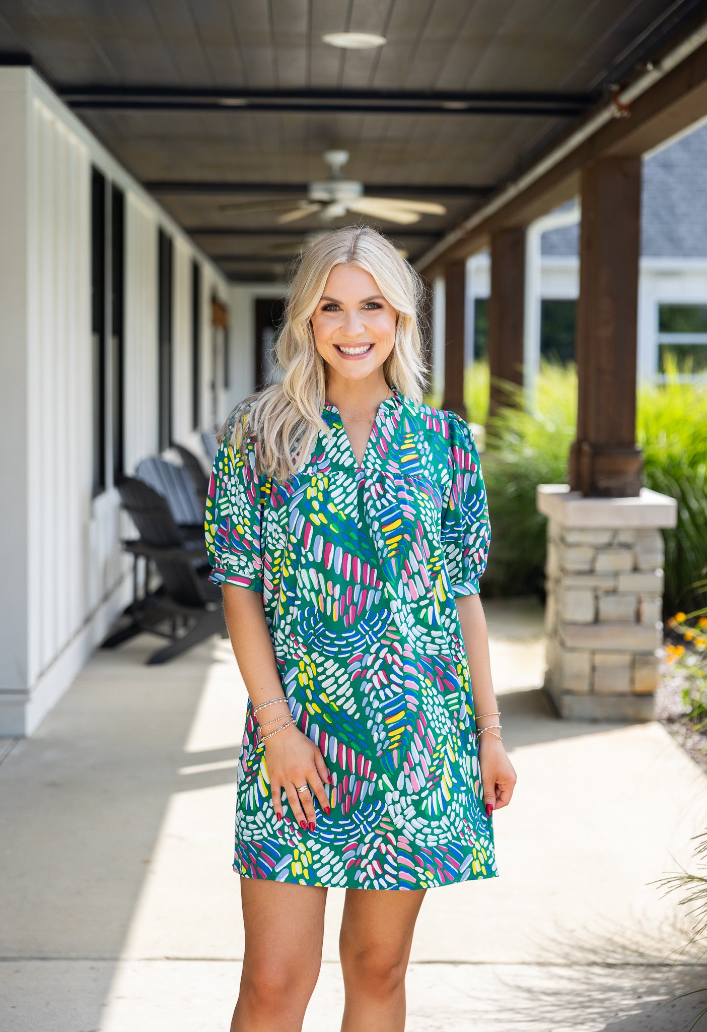 Maggie Dress | Mosaic Meadows