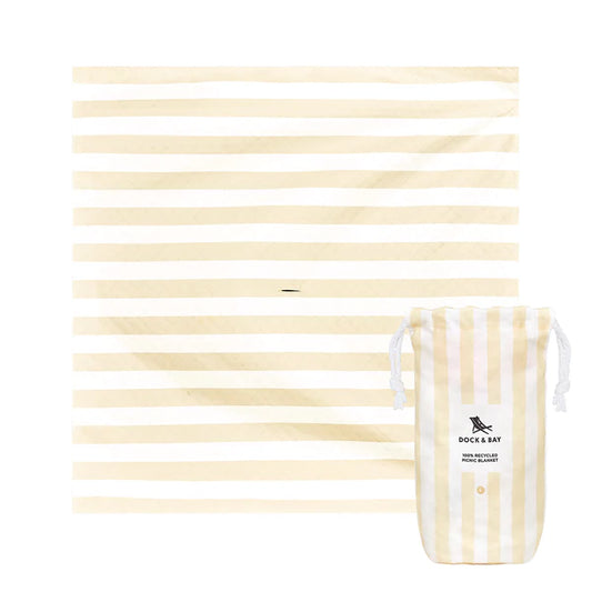 Bora Bora Beige Picnic Blanket