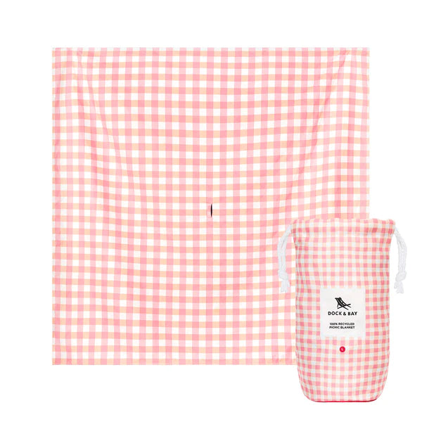 Strawberries & Cream Picnic Blanket