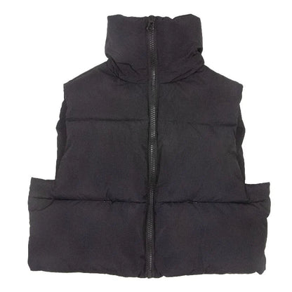 Kayte Cropped Puffer Vest