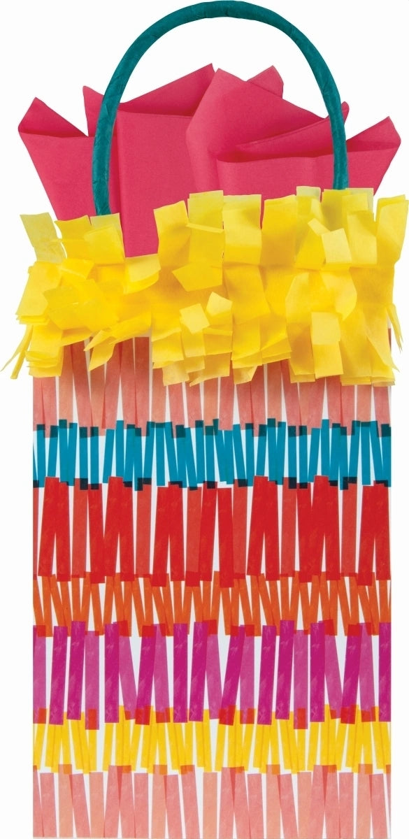 Fringe Small Kraft Tote