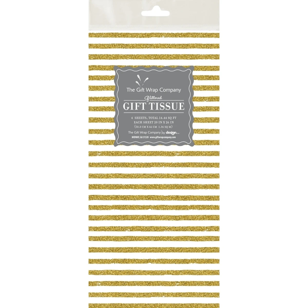 Gold Stripe Tissue