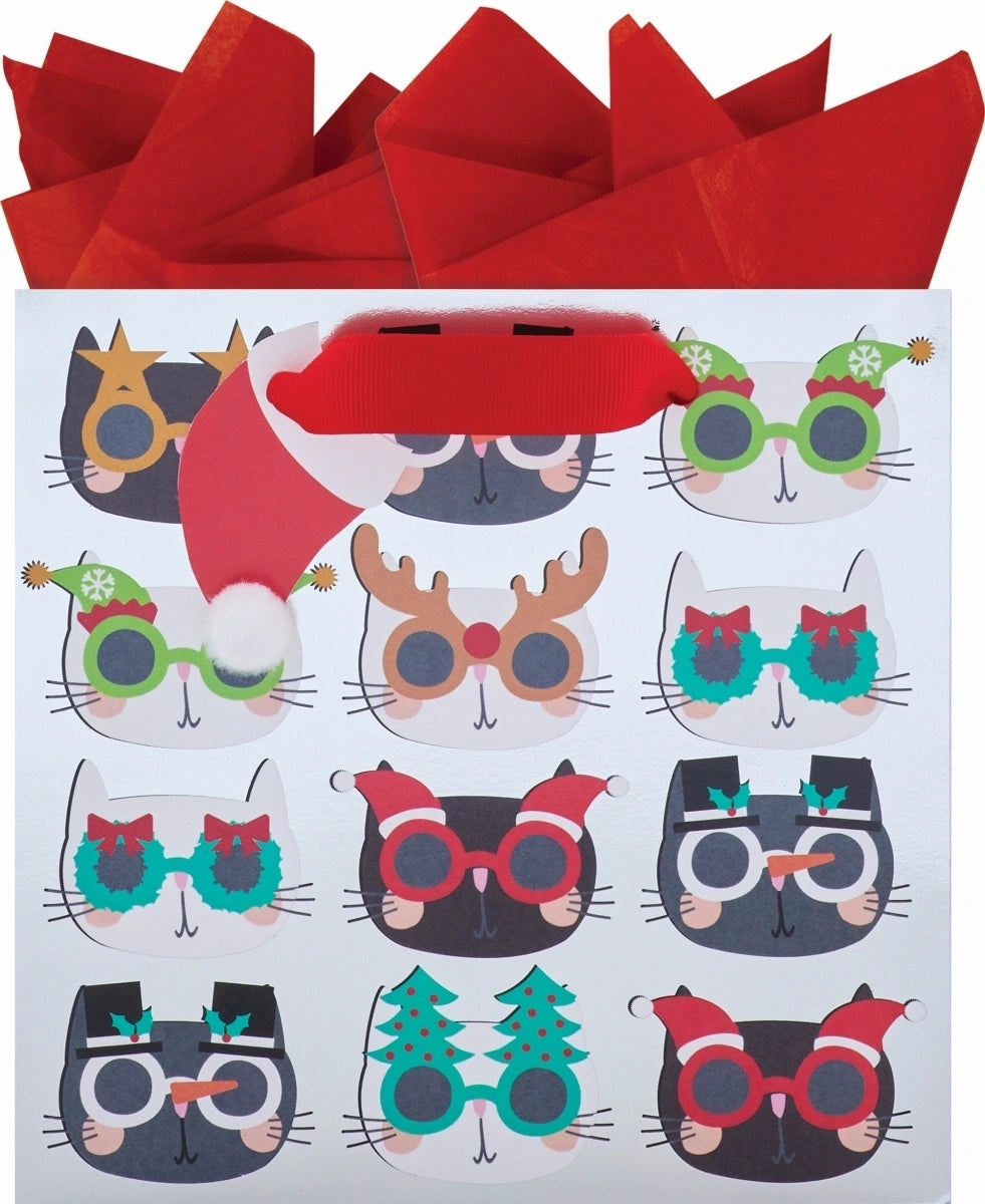 Catty Christmas Gift Bag