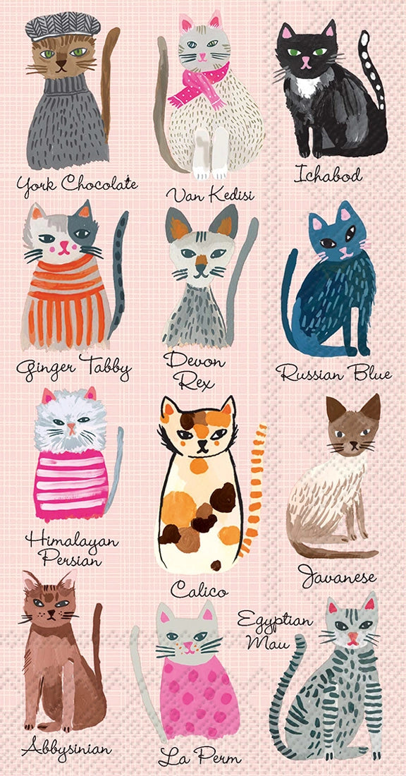 Cool Cats Napkin Set