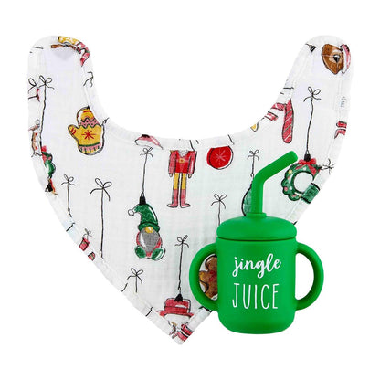 Christmas Cup & Bib Set