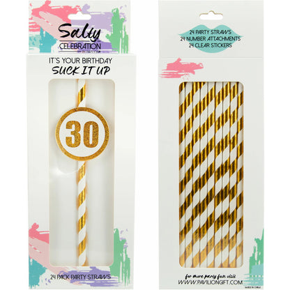 Party Straws 24 Pack | 30