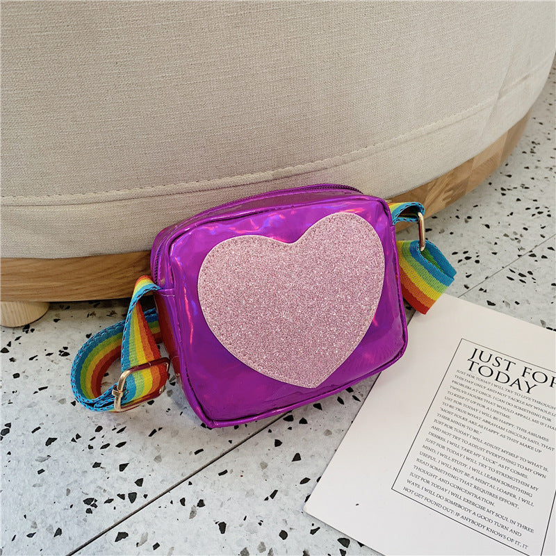 Love Heart Crossbody | Purple