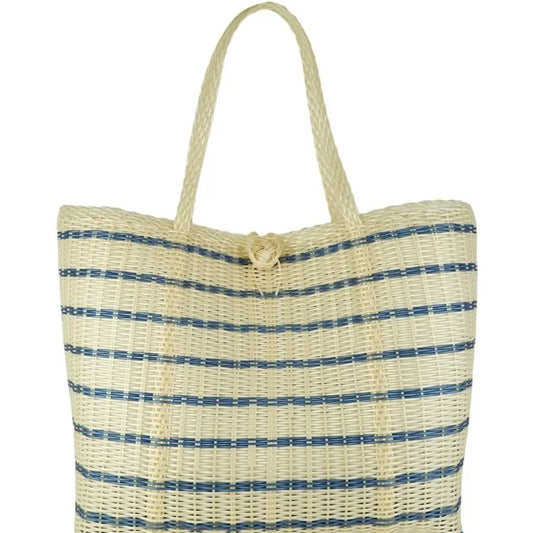 Lilley Line Tote Medium | Sailor Stripe Pearl