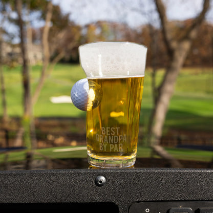 Grandpa Golf Glass