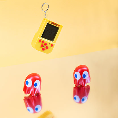 PAC-MAN Game Keyring