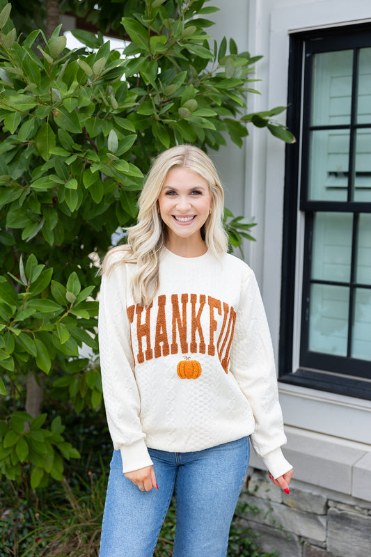 Thankful Braided Top