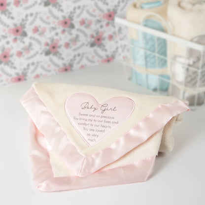 Baby Girl Royal Plush Blanket