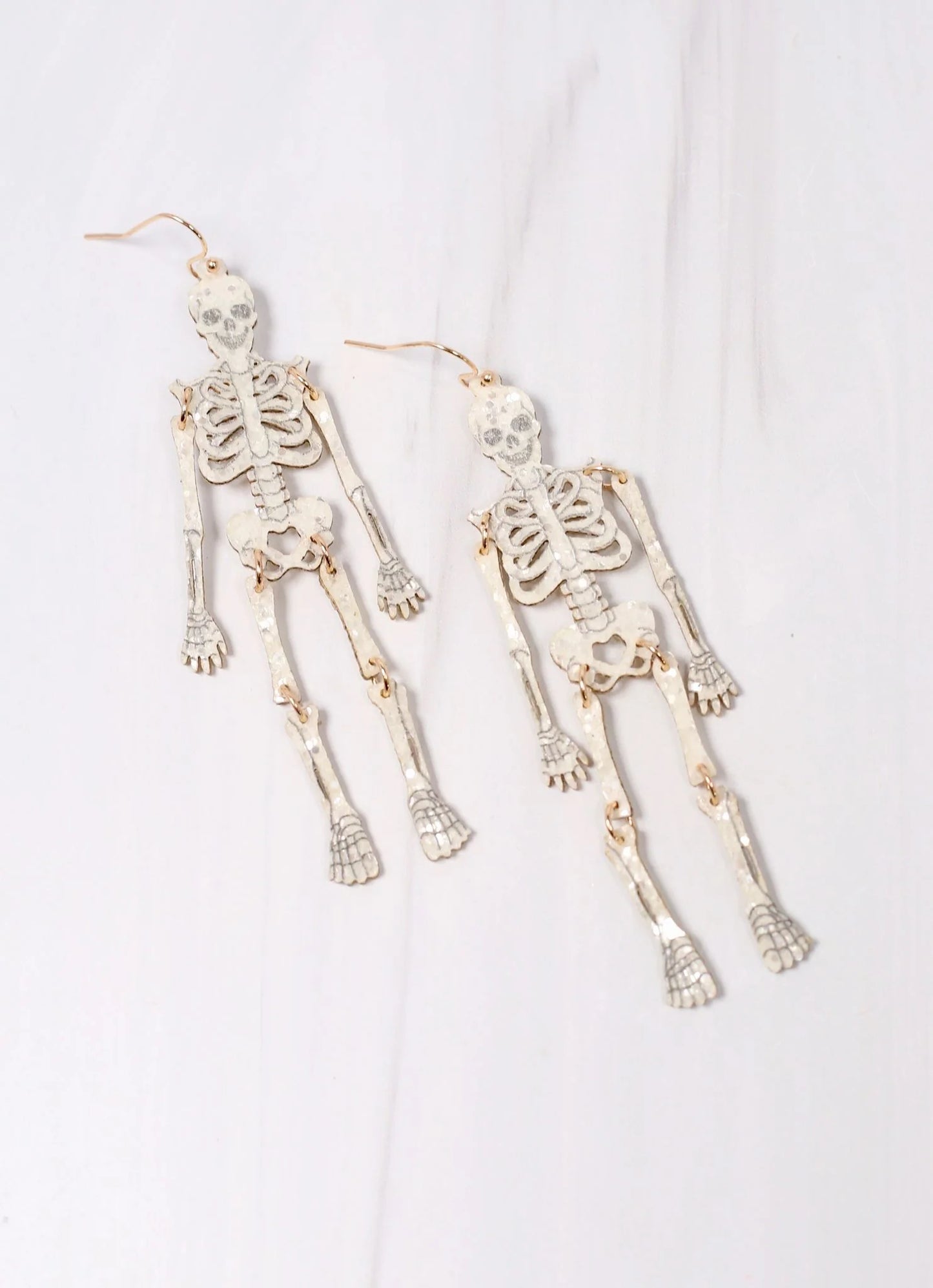 Sparkle Skeleton Earrings