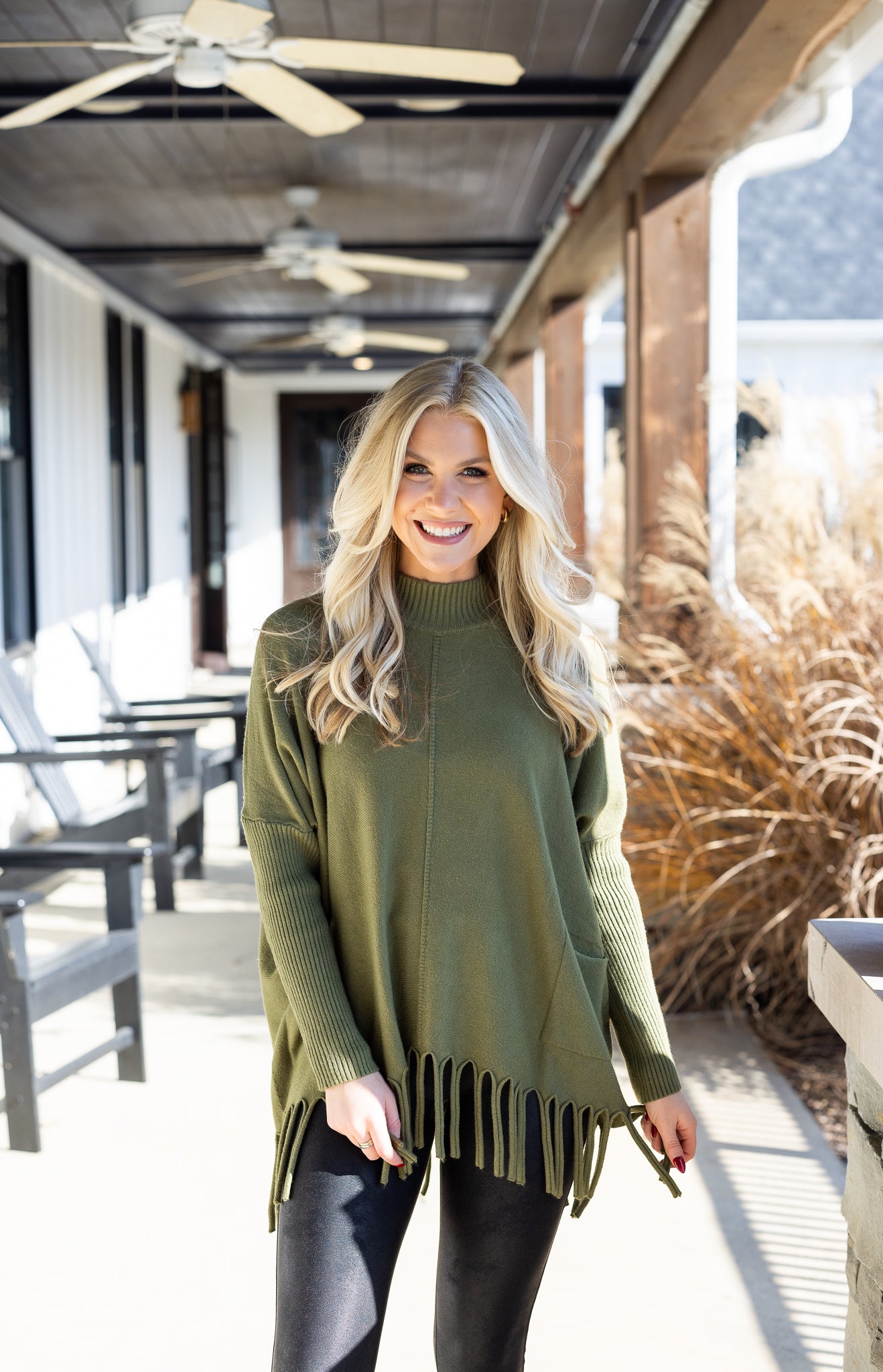 Flow Sweater | Green