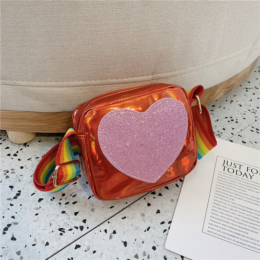 Love Heart Crossbody | Orange