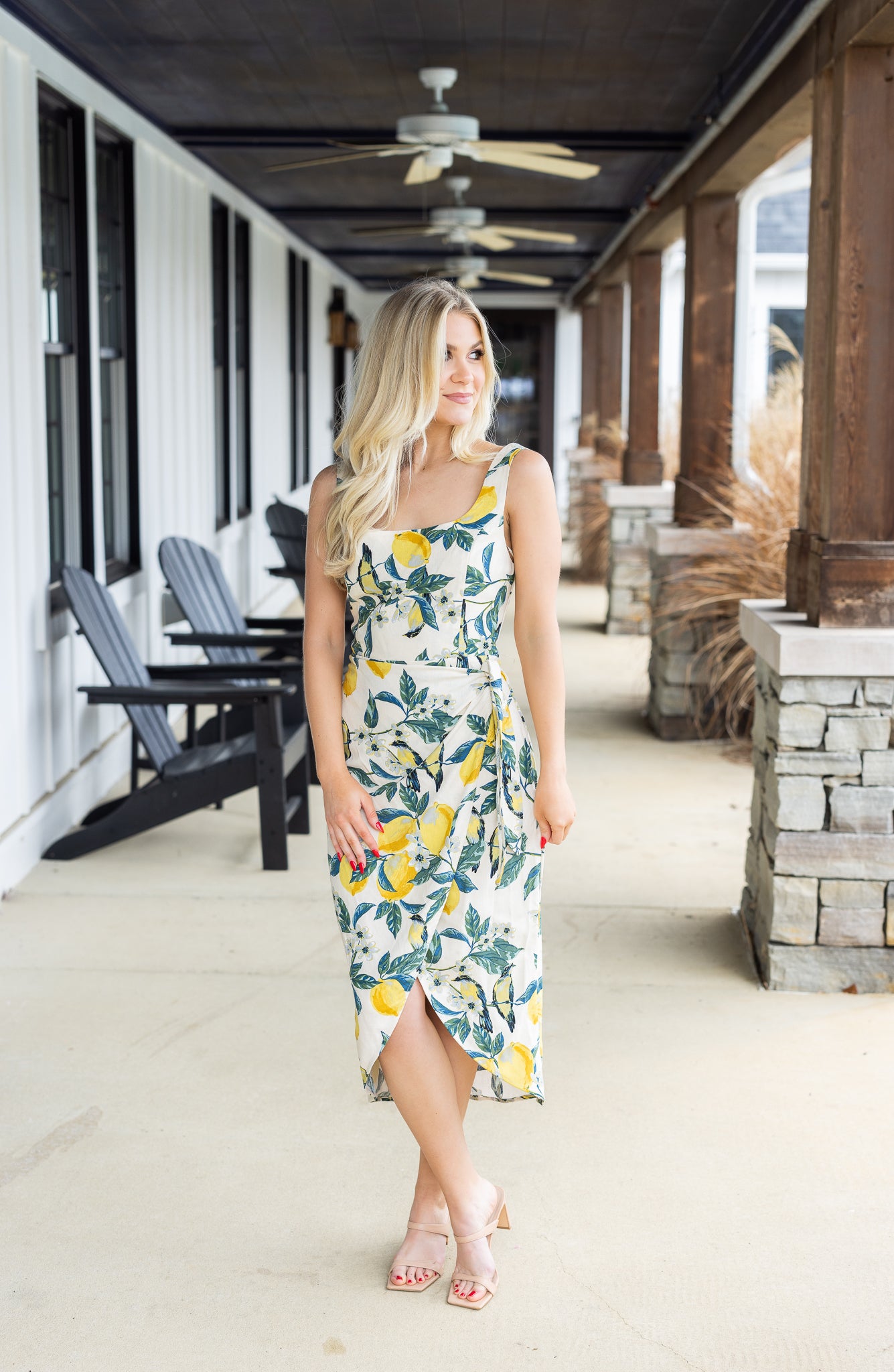 Lemon Garden Dress