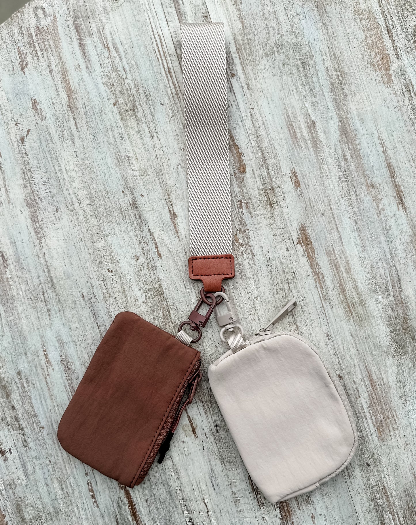 Dual Color Wristlet