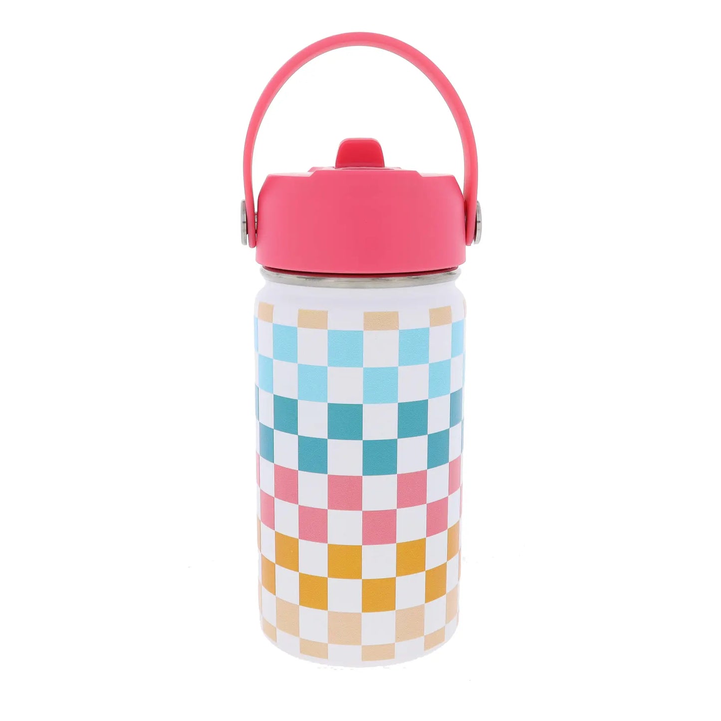 Kids Checkered 12oz Bottle