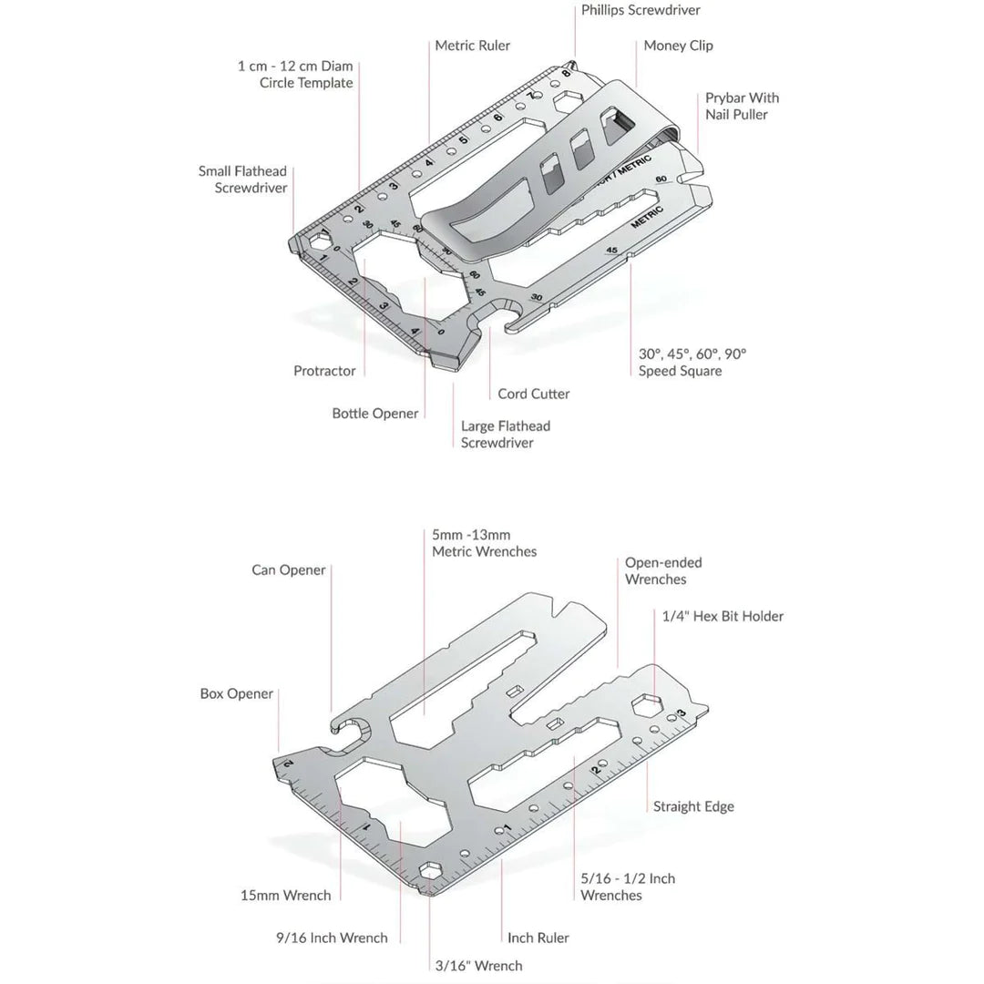 40 in 1 Money Clip