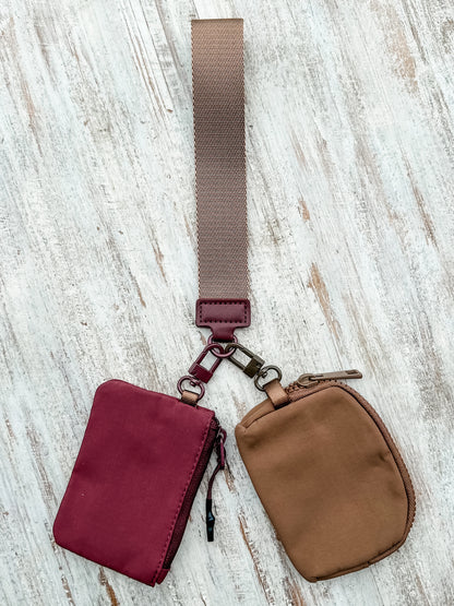 Dual Color Wristlet