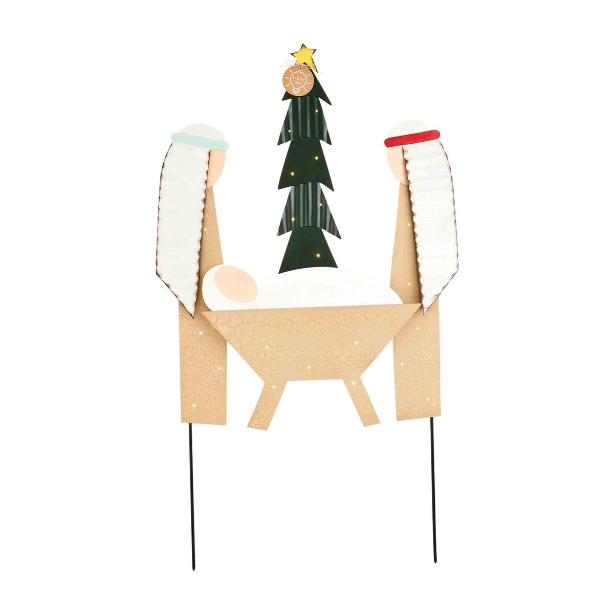 Nativity Yard Stake Set