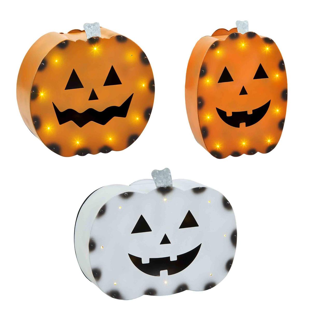 Light-Up Jack-O-Lanterns