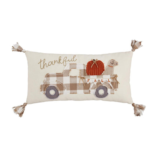 Fall Truck Dog Pillow