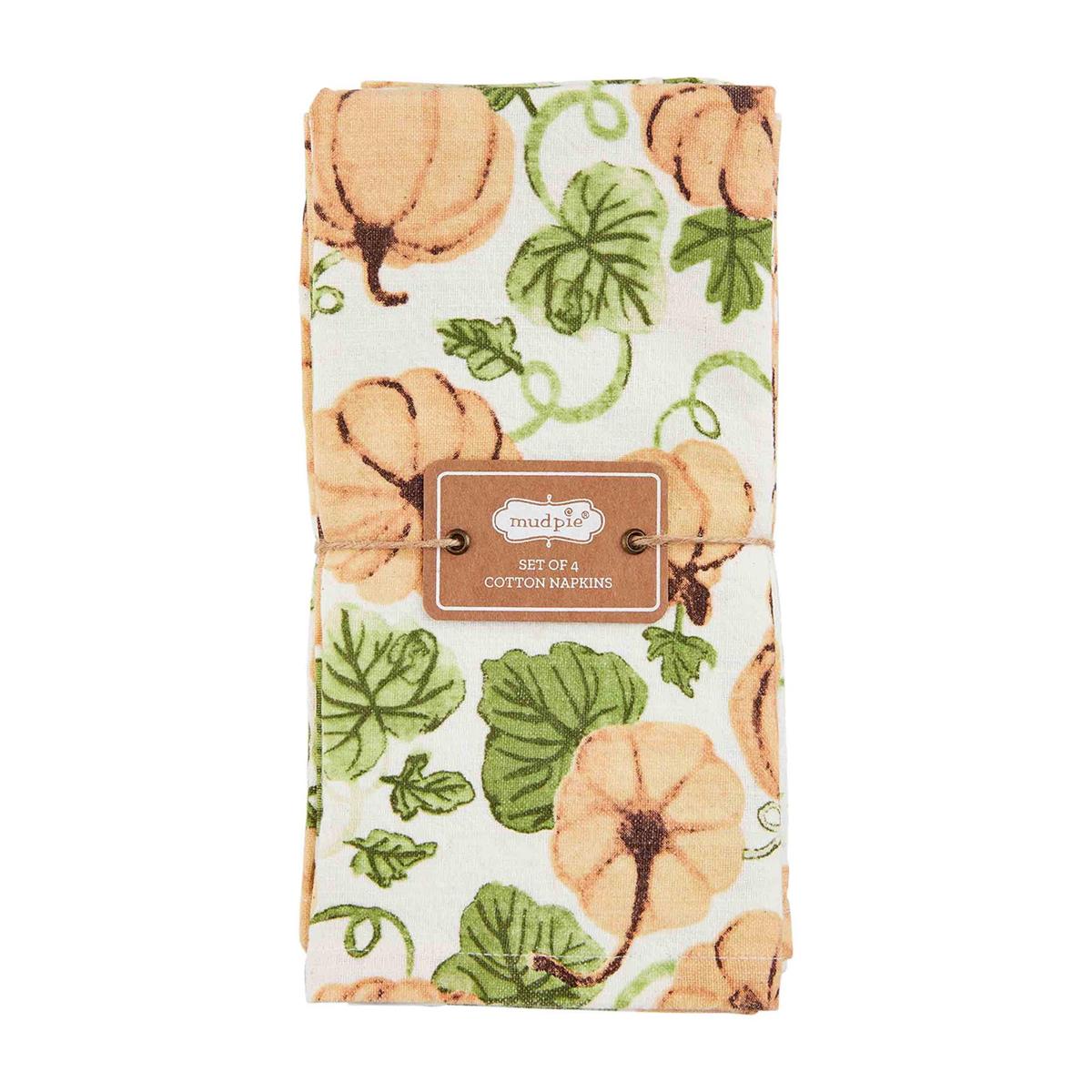 Pumpkin Vine Napkin Set