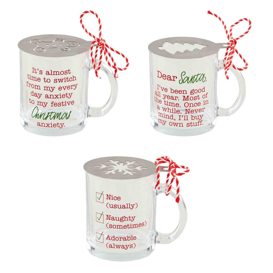 Christmas Mug & Stencil Set