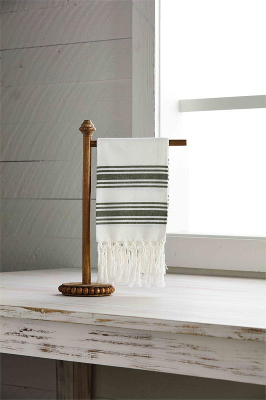 Beaded Towel Holder