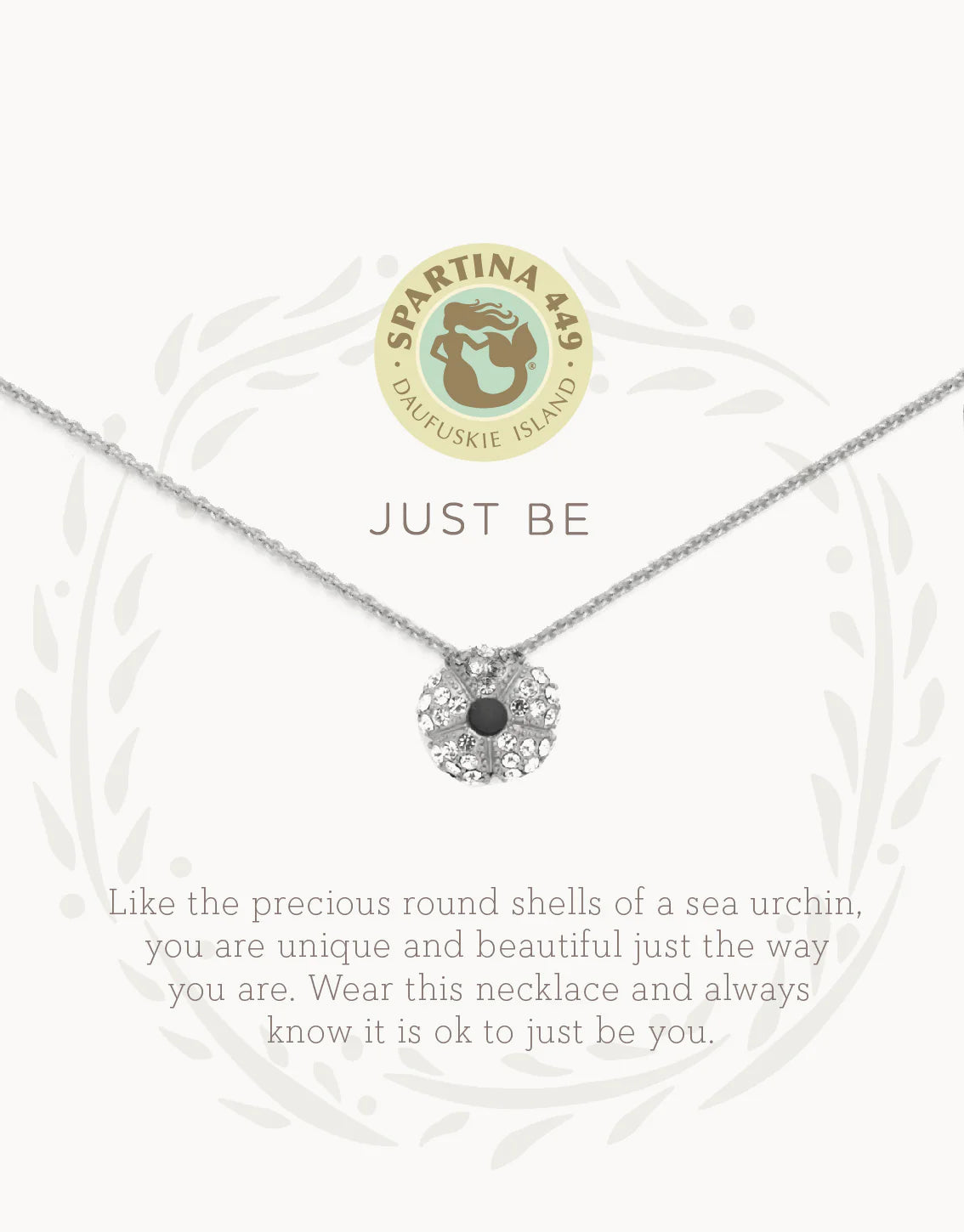 Just Be Sea Urchin Necklace