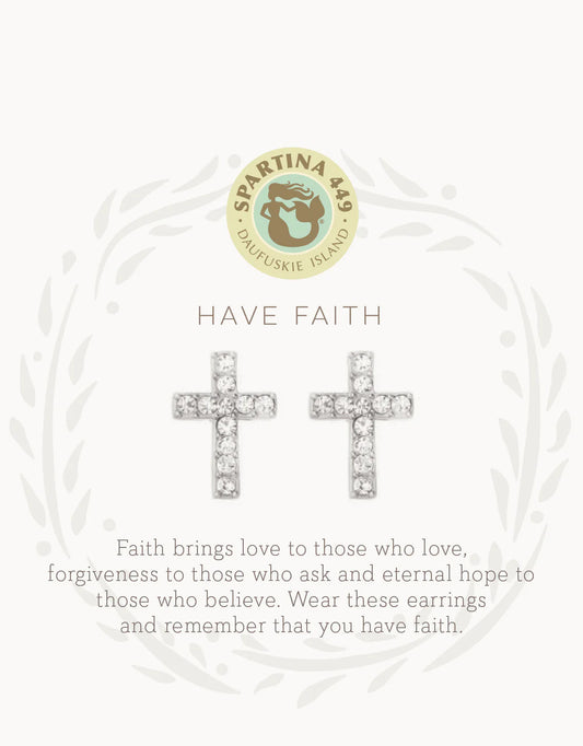 Have Faith Earrings