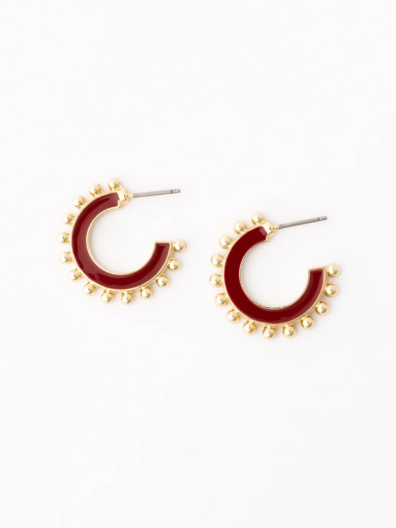 Hadley Earrings | Crimson