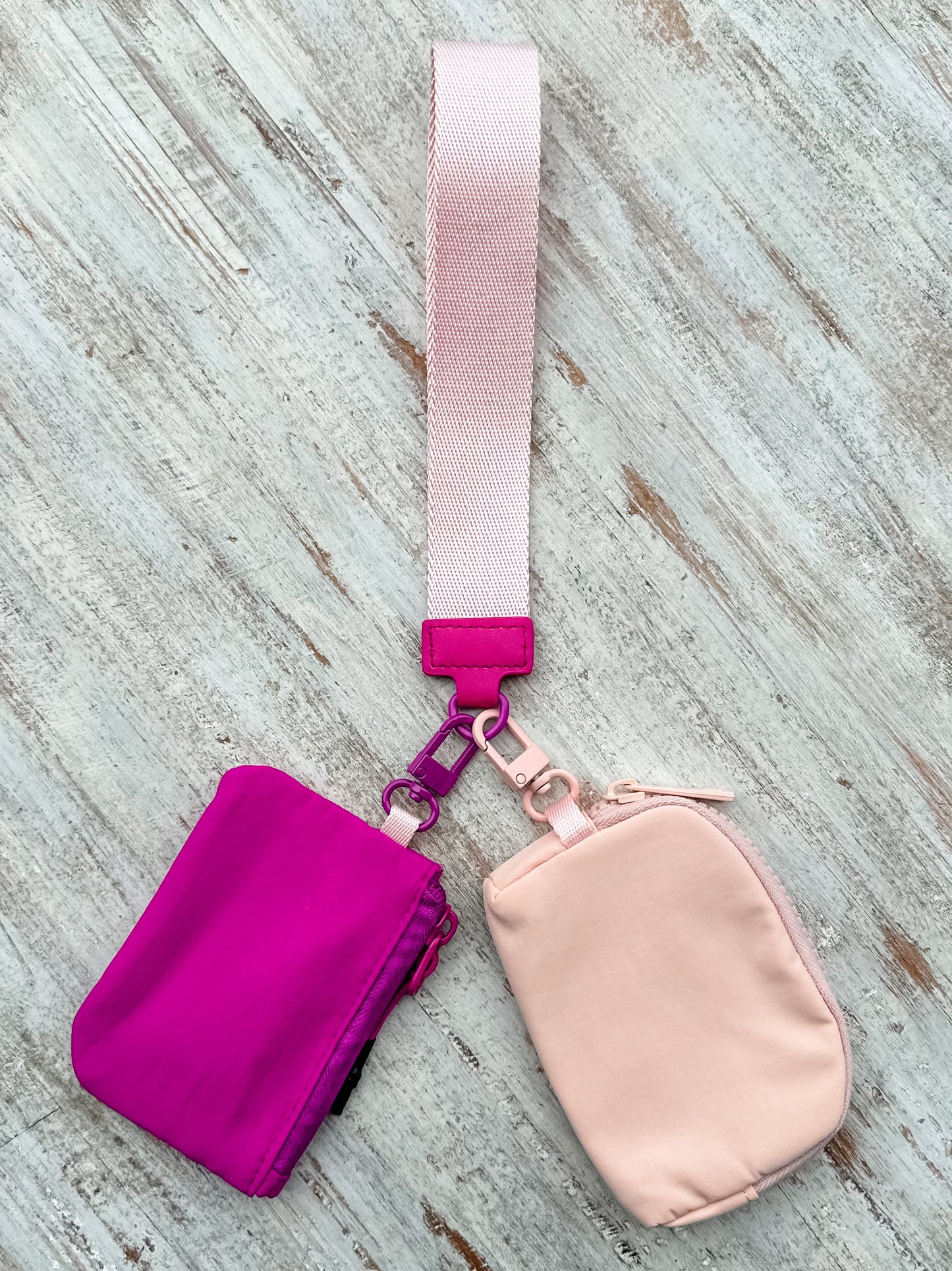 Dual Color Wristlet