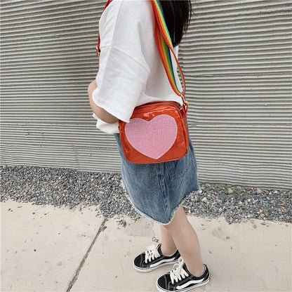 Love Heart Crossbody | Orange