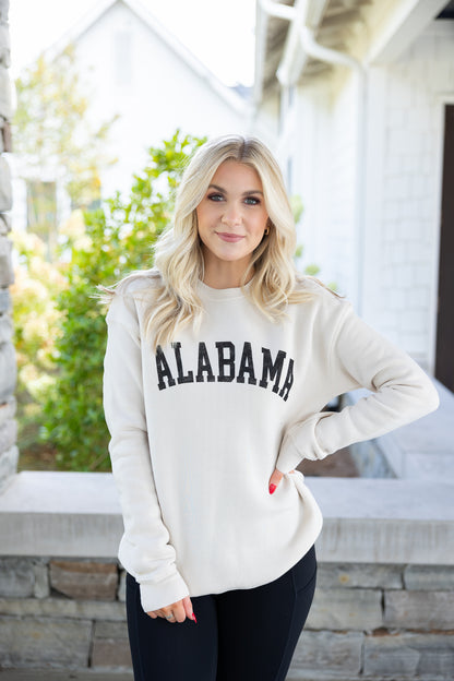 Alabama Graphic Sweatshirt | Heather Dust