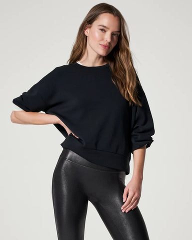 Spanx stonewash gray twill stretch denim shorts women's L :  r/gym_apparel_for_women