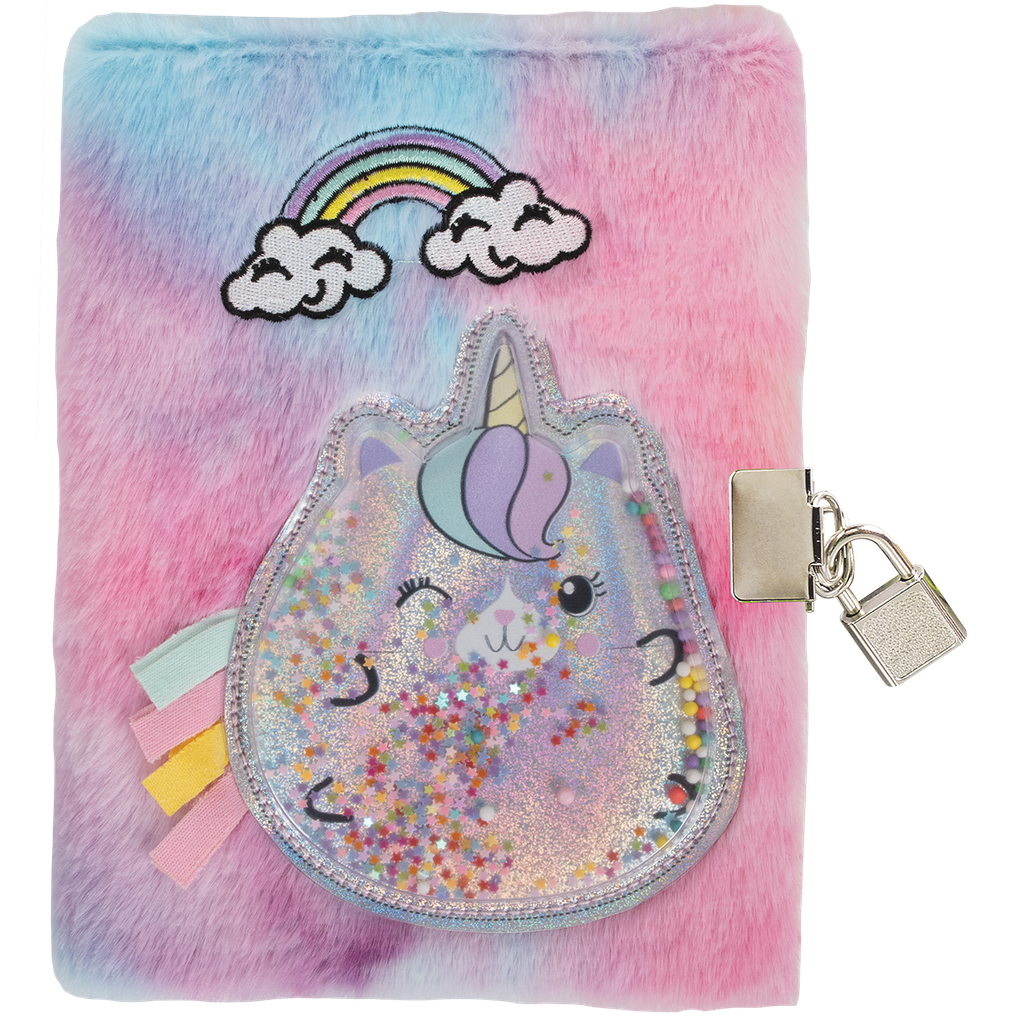 Caticorn Lock & Key Furry Journal