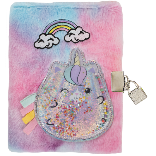 Caticorn Lock & Key Furry Journal