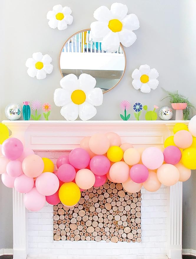 Daisy Balloon Garland Kit