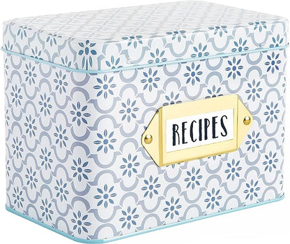 True Blue Recipe Card + Box Set