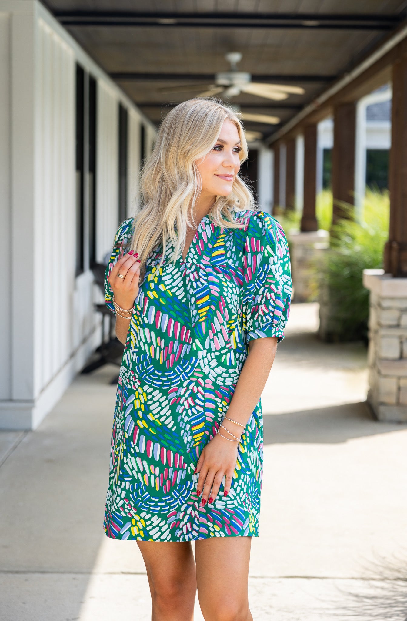 Maggie Dress | Mosaic Meadows