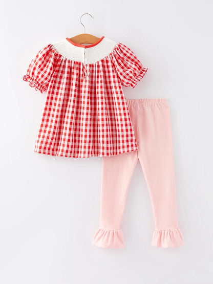 Valentine's Smocked Set