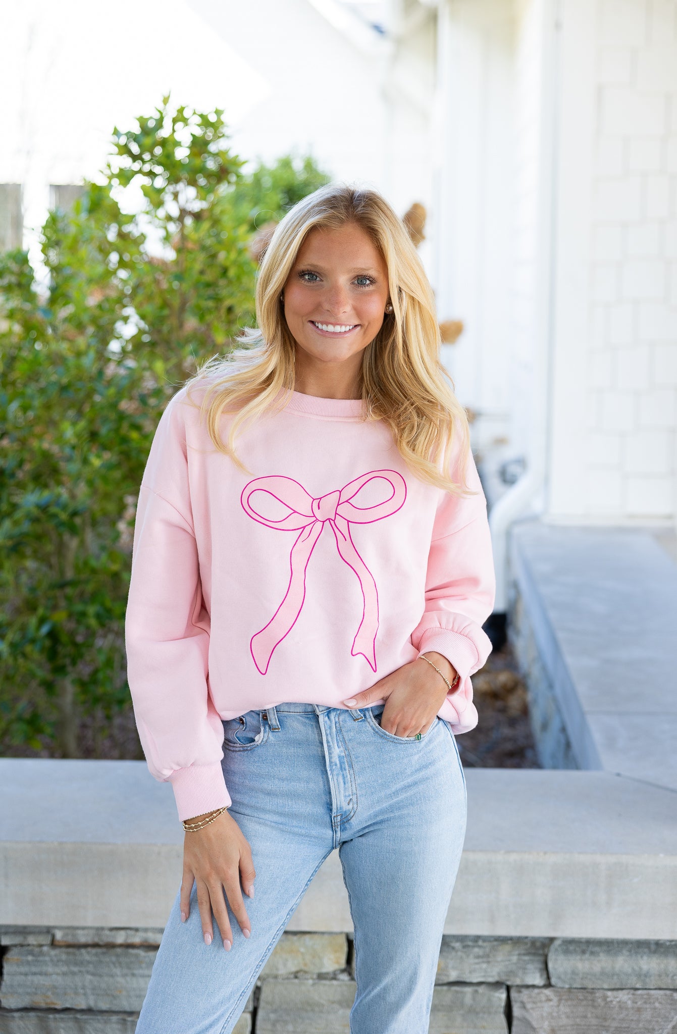 Coquette Bow Sweatshirt