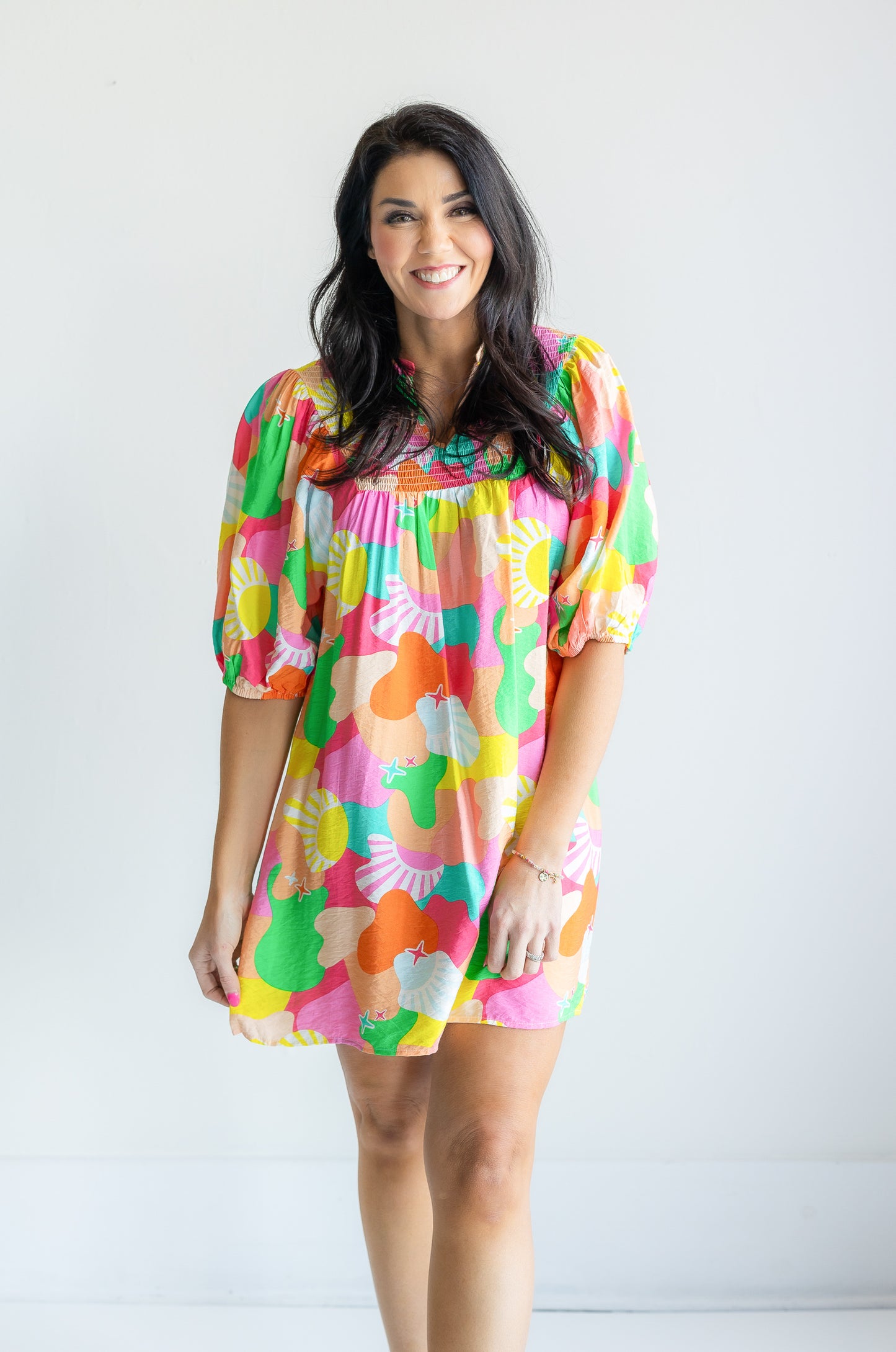 Amelia Dress | Fun Tropical