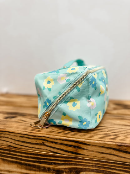 Flower Cosmetic Bag