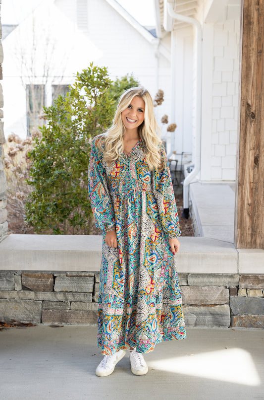 Lotus Maxi Dress