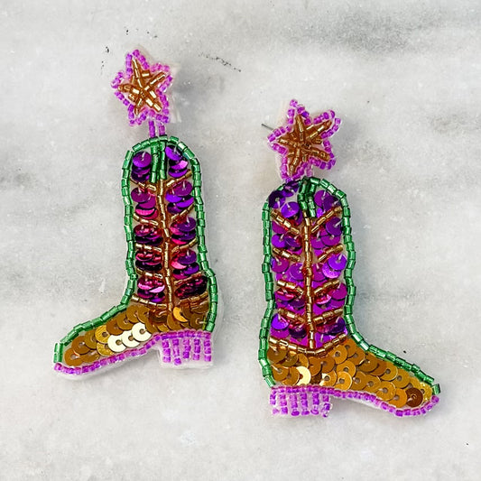 Mardi Boot Earrings